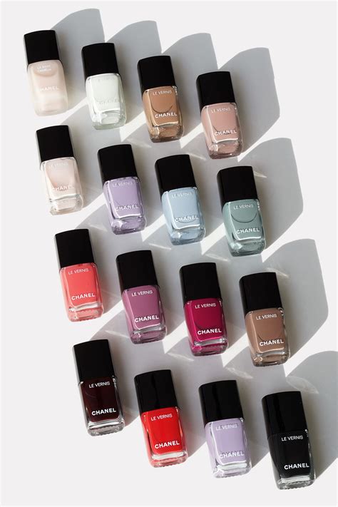 new colors chanel nail polish|chanel nail colors 2021.